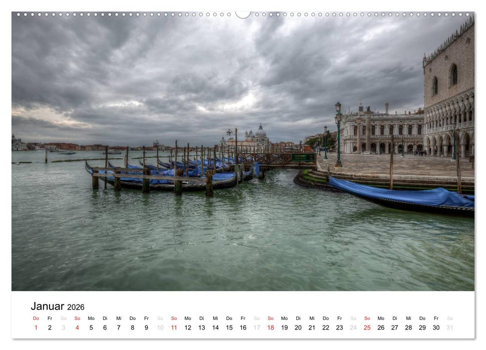 Venedig - La Serenissima 2026 (CALVENDO Premium Wandkalender 2026)