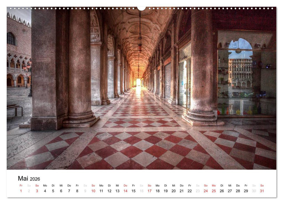 Venedig - La Serenissima 2026 (CALVENDO Premium Wandkalender 2026)