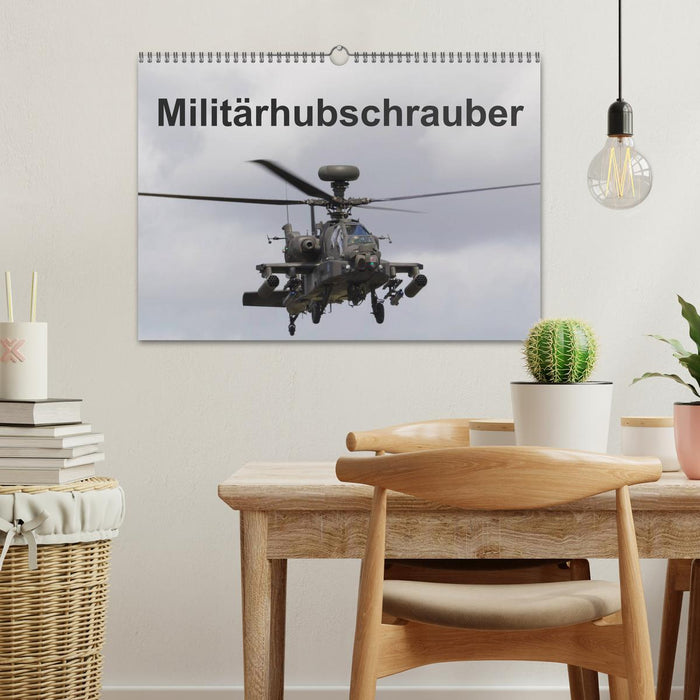 Militärhubschrauber (CALVENDO Wandkalender 2026)