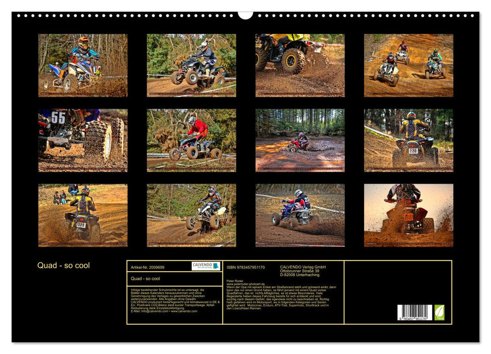 Quad - so cool (CALVENDO Wandkalender 2026)