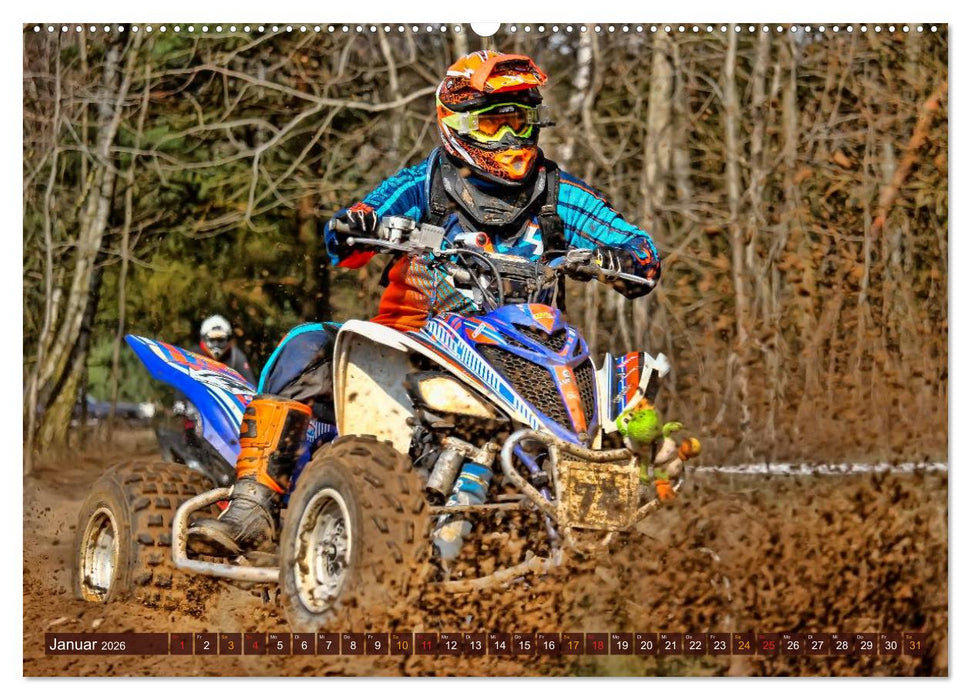 Quad - so cool (CALVENDO Wandkalender 2026)