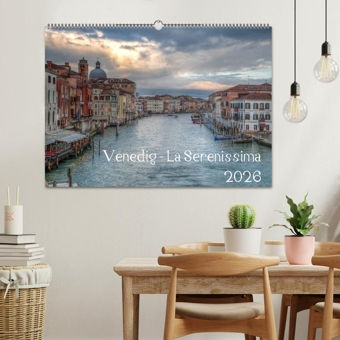 Venedig - La Serenissima 2026 (CALVENDO Wandkalender 2026)