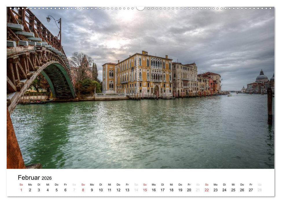 Venedig - La Serenissima 2026 (CALVENDO Wandkalender 2026)