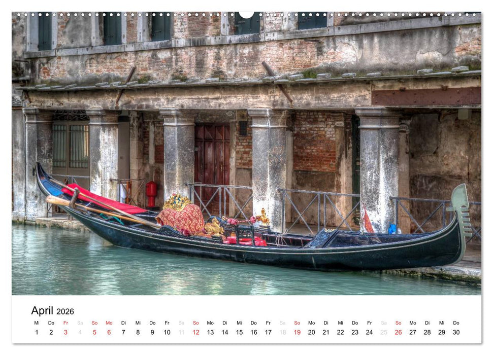 Venedig - La Serenissima 2026 (CALVENDO Wandkalender 2026)