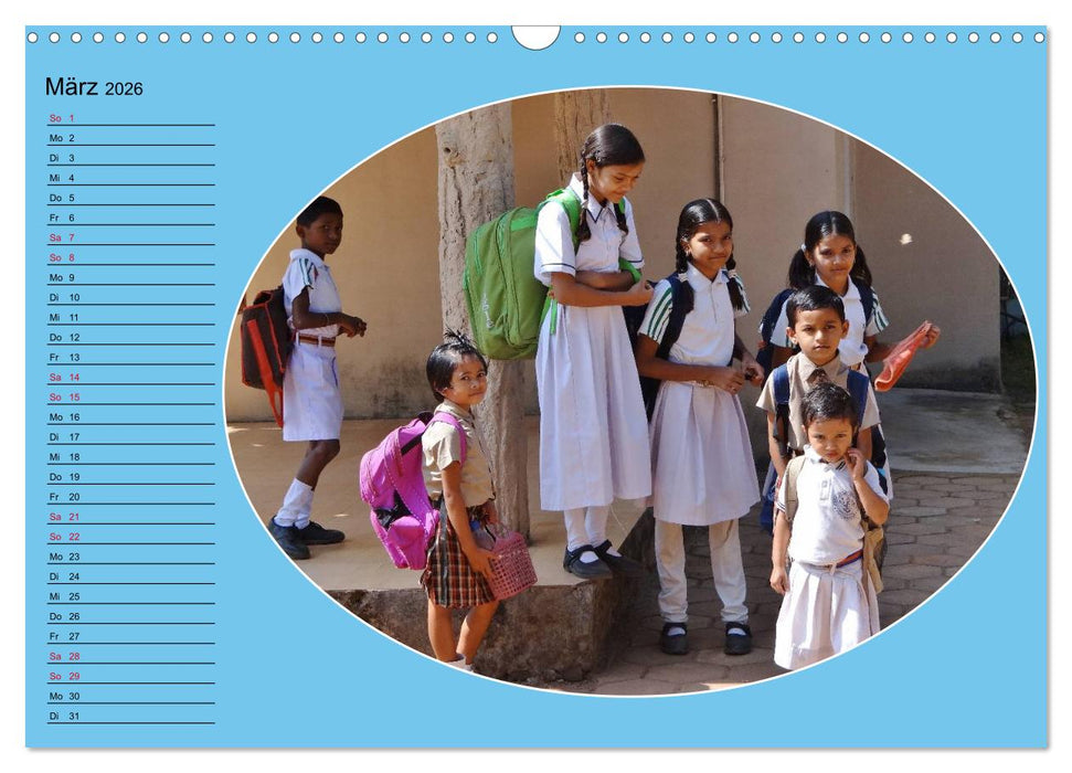 Kinder Die Zukunft unserer Erde (CALVENDO Wandkalender 2026)