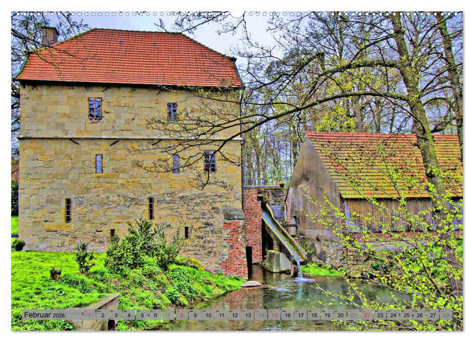 Kreis Coesfeld im Münsterland - Stadt Land Fluß (CALVENDO Wandkalender 2026)