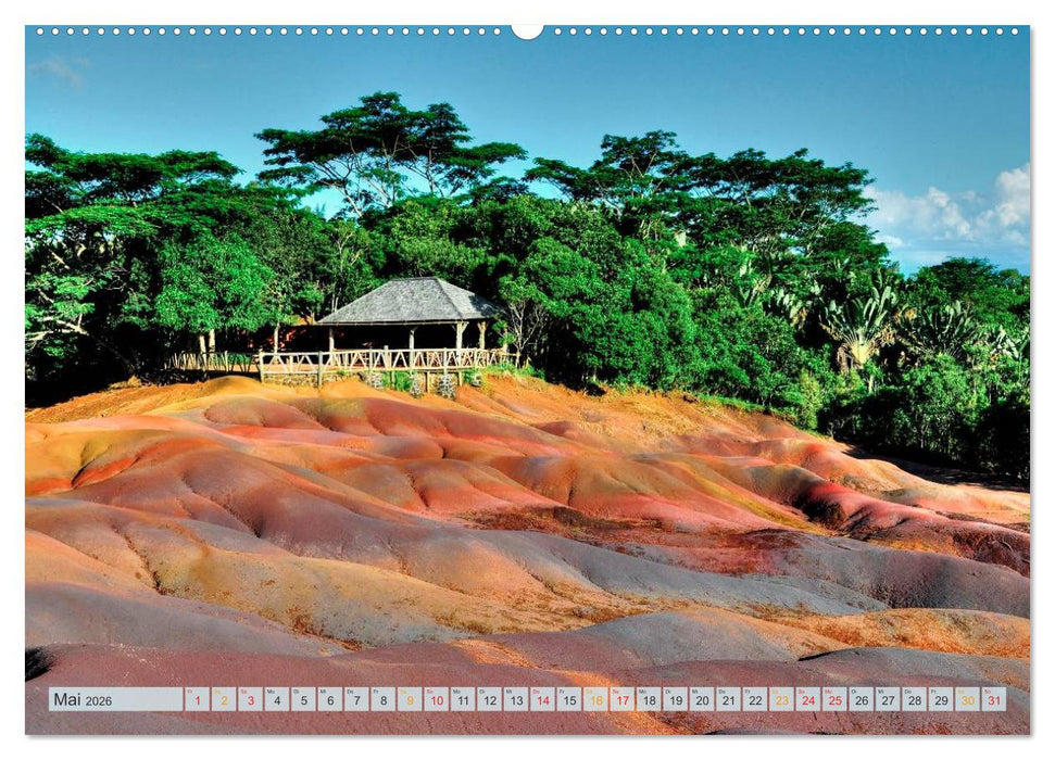 Mauritius - Insel im Indischen Ozean (CALVENDO Wandkalender 2026)