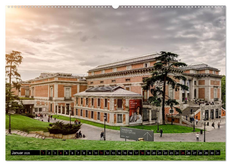 Madrid entdecken (CALVENDO Premium Wandkalender 2026)
