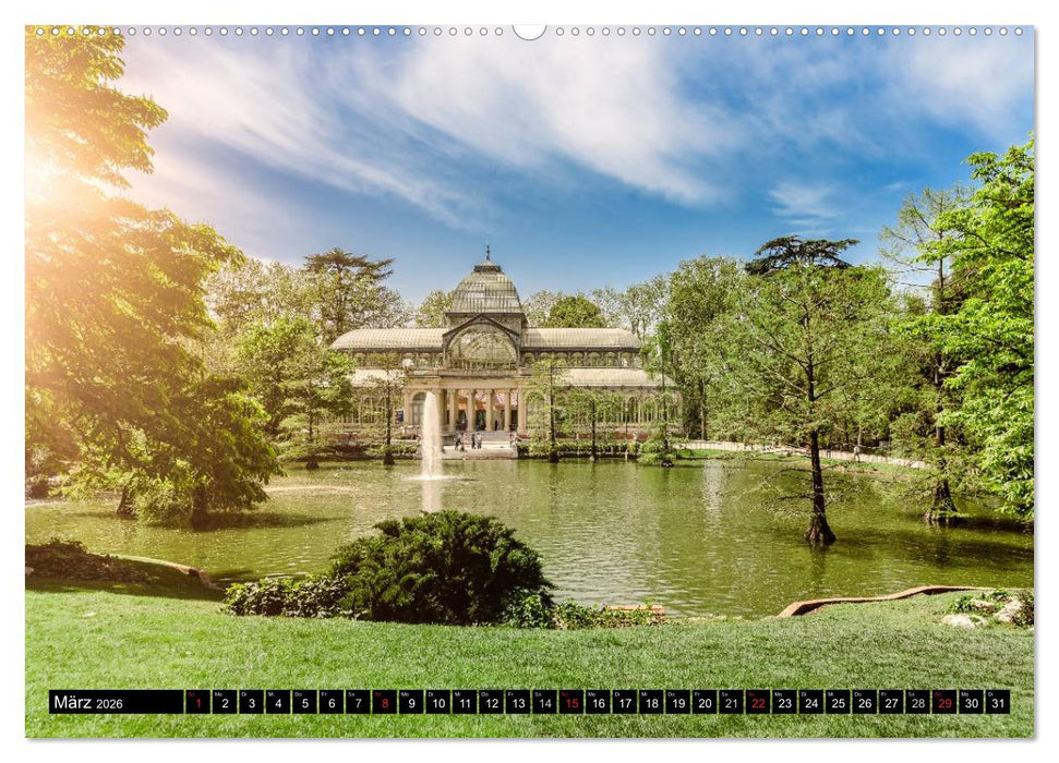 Madrid entdecken (CALVENDO Premium Wandkalender 2026)