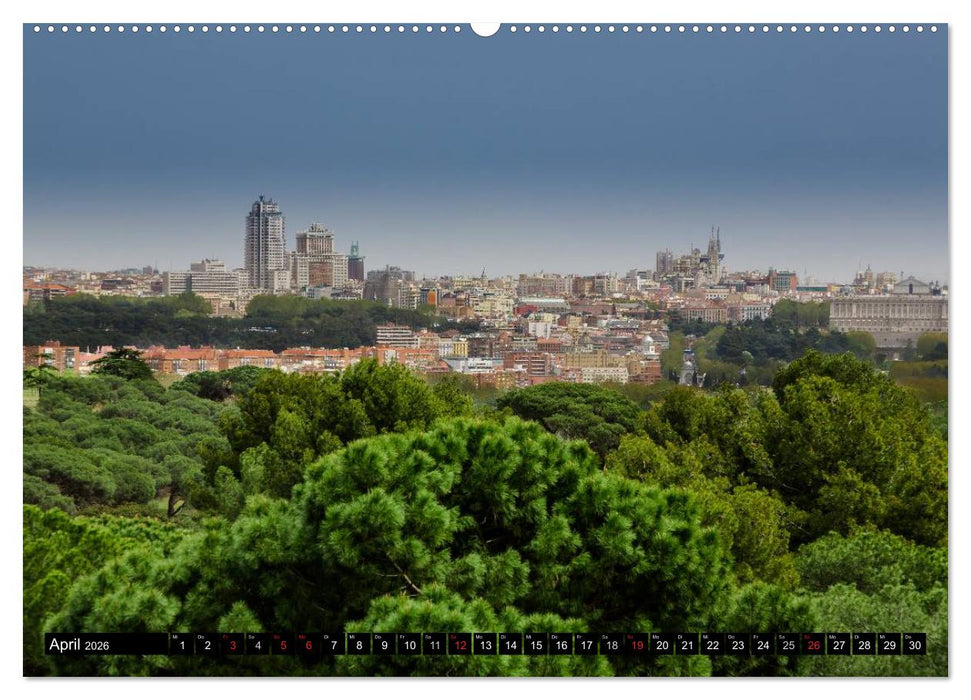 Madrid entdecken (CALVENDO Premium Wandkalender 2026)