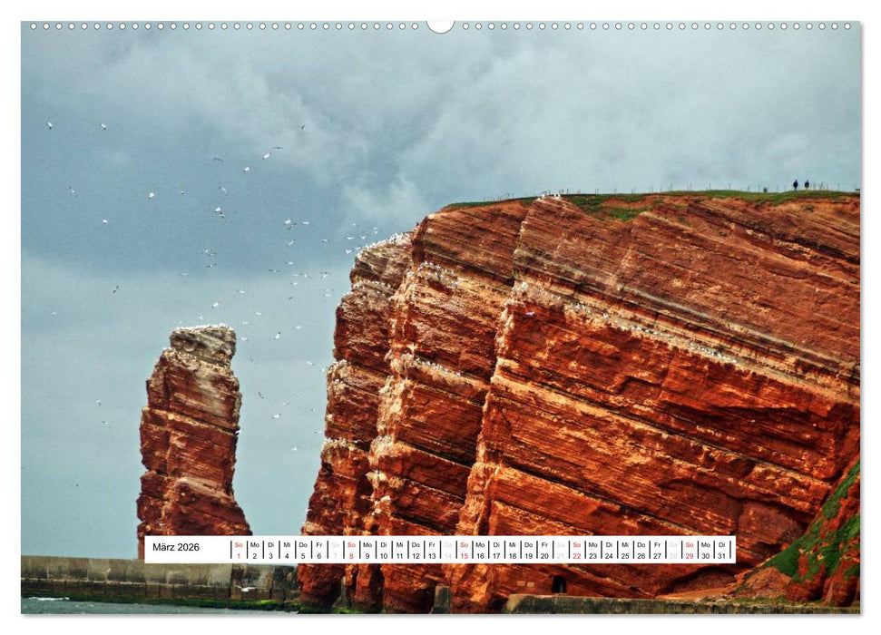 Hochsee-Insel Helgoland (CALVENDO Wandkalender 2026)