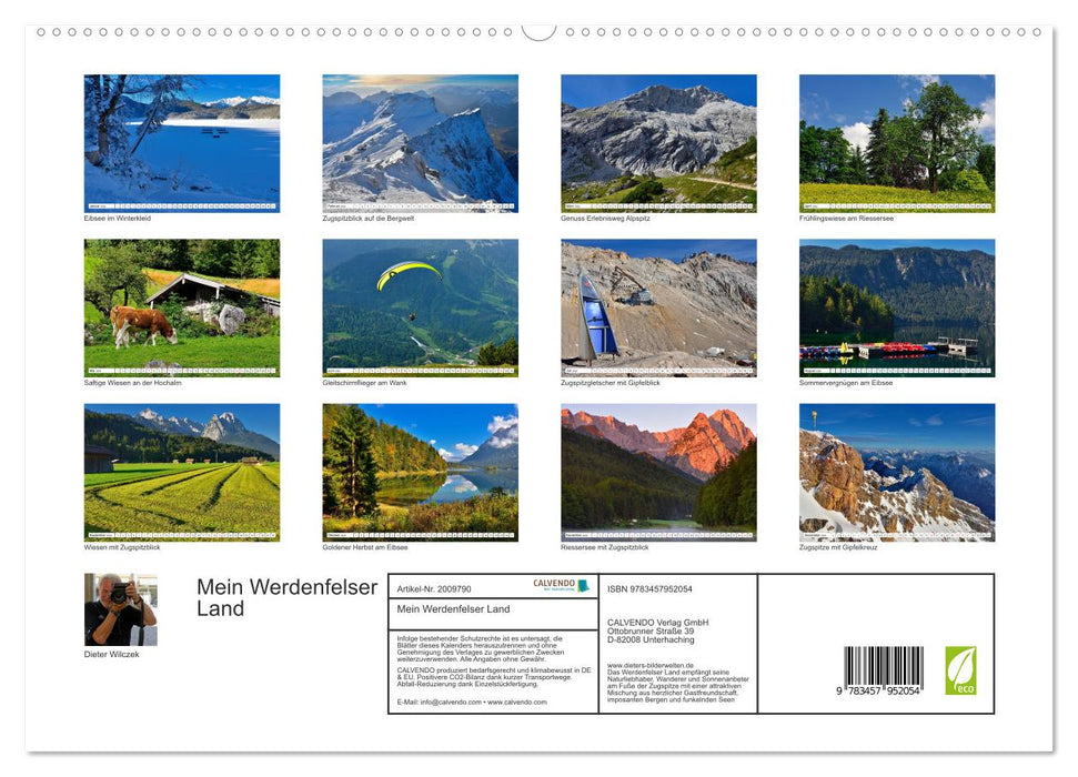 Mein Werdenfelser Land (CALVENDO Premium Wandkalender 2026)