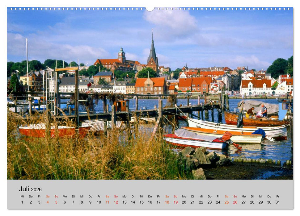 Schleswig-Holstein, Urlaubsland zwischen Nord- und Ostsee (CALVENDO Premium Wandkalender 2026)