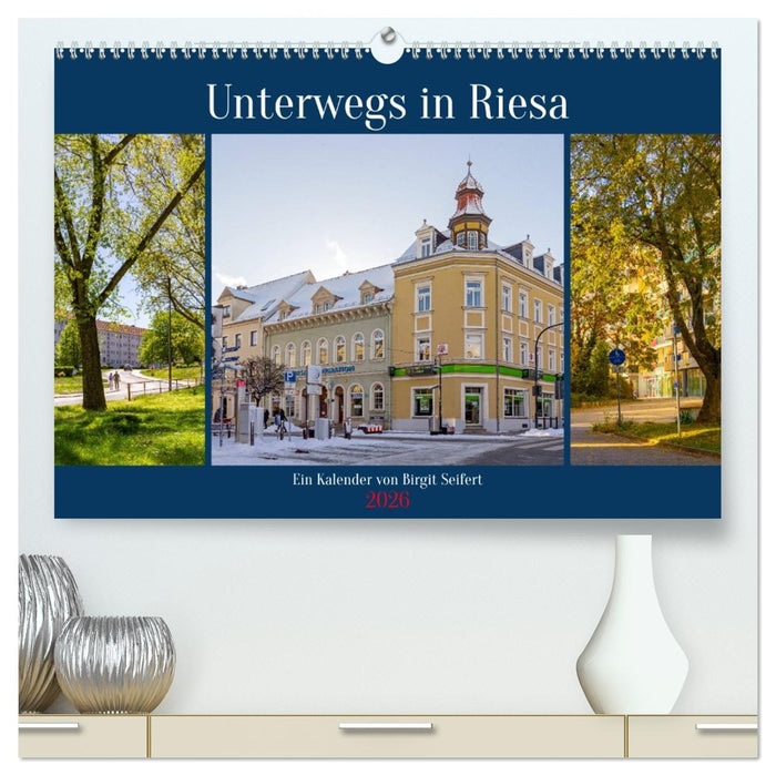 Unterwegs in Riesa (CALVENDO Premium Wandkalender 2026)