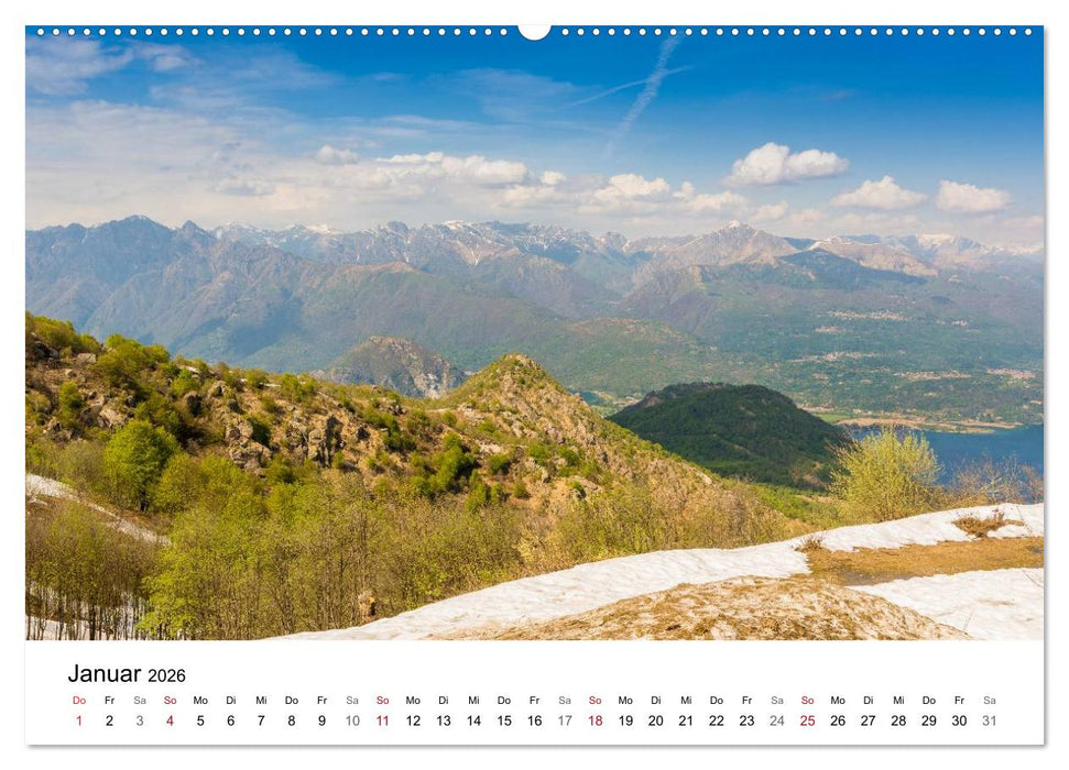 Lago Maggiore - Unterwegs am Westufer (CALVENDO Premium Wandkalender 2026)