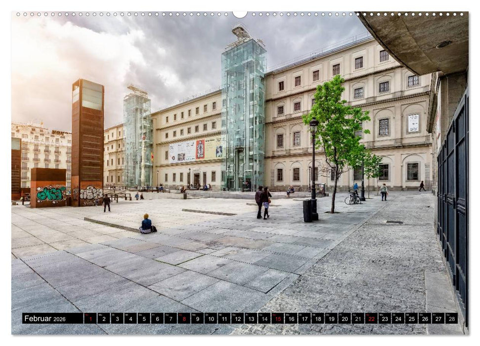 Madrid entdecken (CALVENDO Wandkalender 2026)