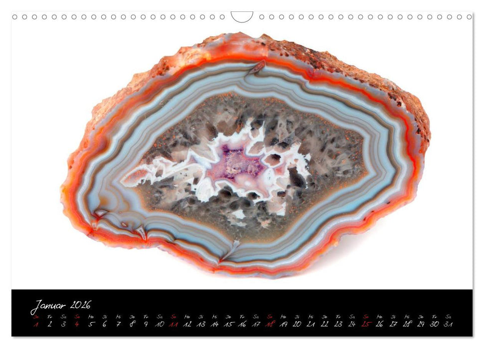Achate - Naturwunder (CALVENDO Wandkalender 2026)