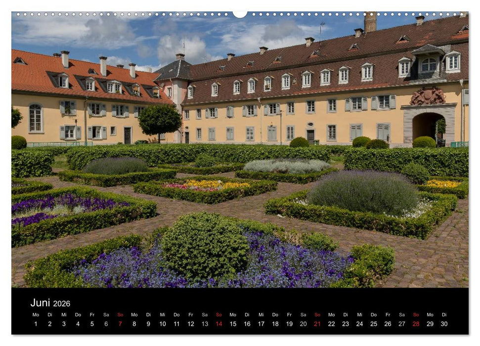 Schwetzingen - Ein Spaziergang durch die Perle der Kurpfalz (CALVENDO Premium Wandkalender 2026)