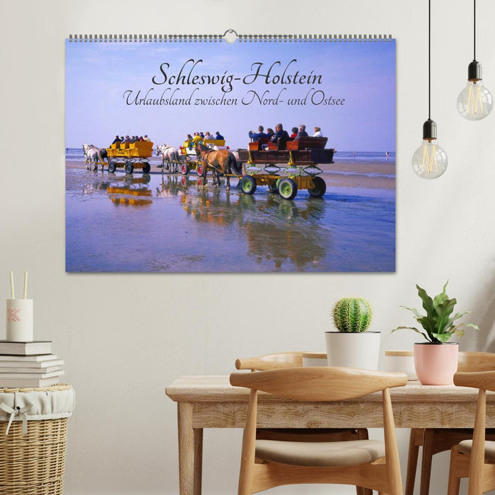 Schleswig-Holstein, Urlaubsland zwischen Nord- und Ostsee (CALVENDO Wandkalender 2026)