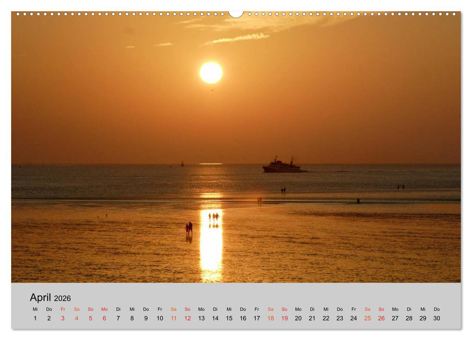 Schleswig-Holstein, Urlaubsland zwischen Nord- und Ostsee (CALVENDO Wandkalender 2026)