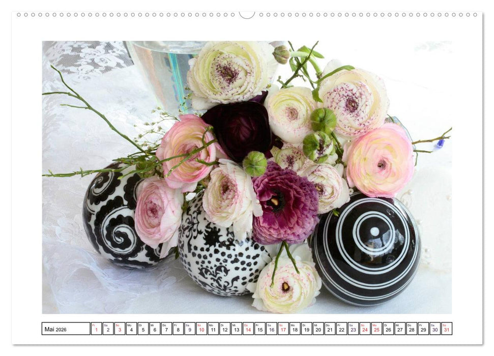 Traumhafte Sträuße (CALVENDO Wandkalender 2026)