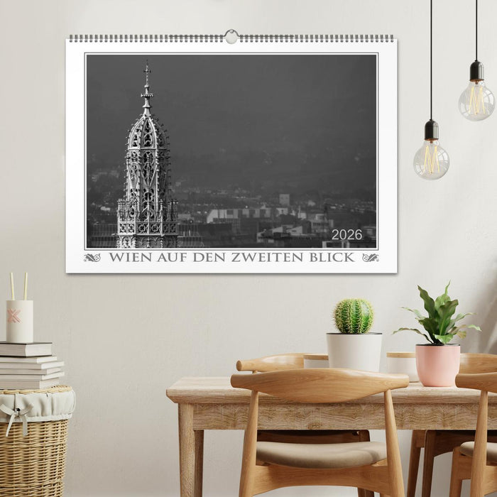 Wien auf den zweiten Blick (CALVENDO Wandkalender 2026)