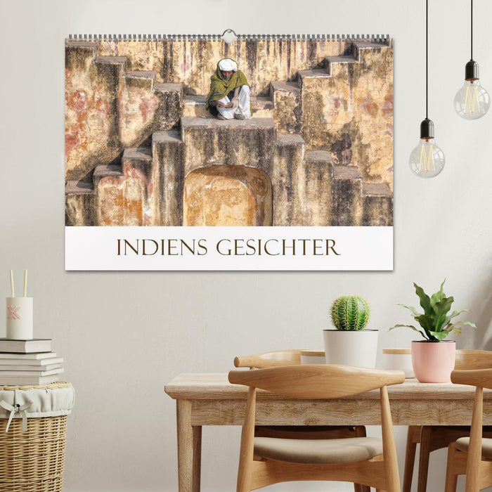 Indiens Gesichter (CALVENDO Wandkalender 2026)