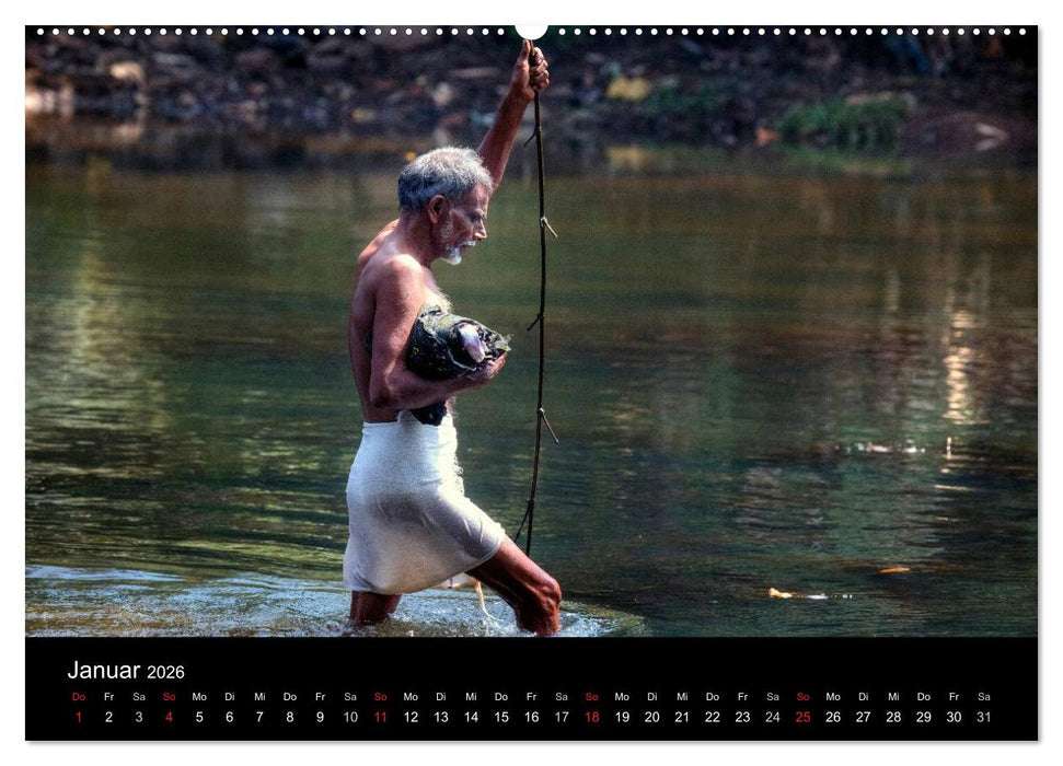 Indiens Gesichter (CALVENDO Wandkalender 2026)