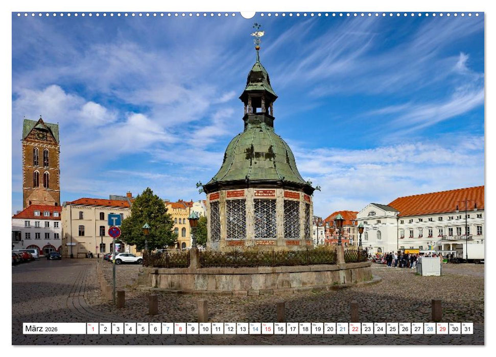 Stadt Wismar 2026 (CALVENDO Premium Wandkalender 2026)