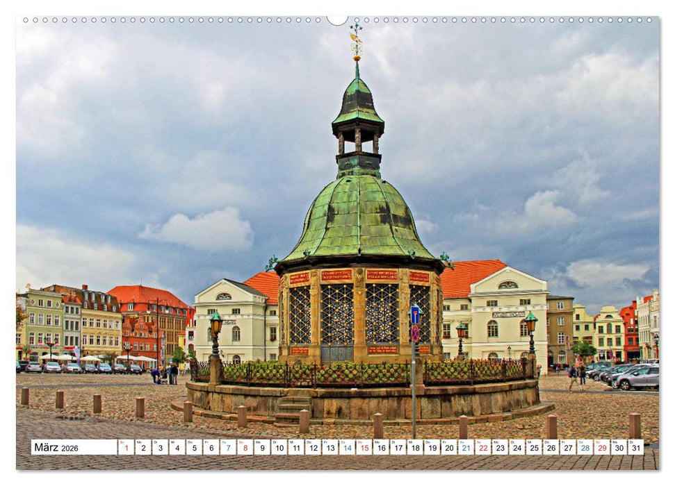 Stadt Wismar 2026 (CALVENDO Premium Wandkalender 2026)