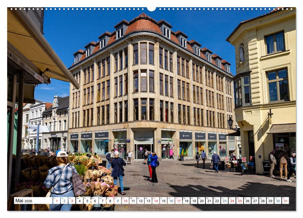 Stadt Wismar 2026 (CALVENDO Premium Wandkalender 2026)