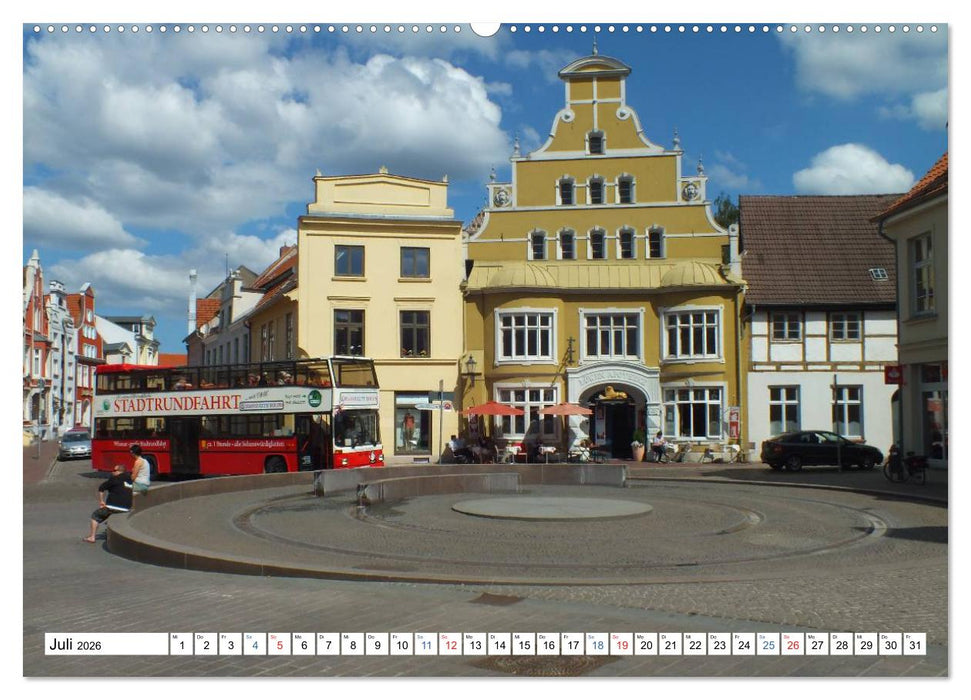 Stadt Wismar 2026 (CALVENDO Premium Wandkalender 2026)