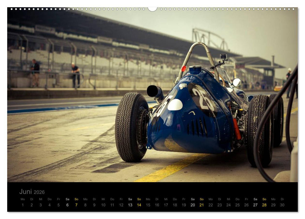 Classic Maserati Racing (CALVENDO Premium Wandkalender 2026)
