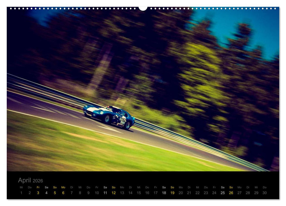 AC Cobra - Racing (CALVENDO Premium Wandkalender 2026)