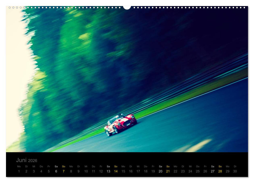 AC Cobra - Racing (CALVENDO Premium Wandkalender 2026)