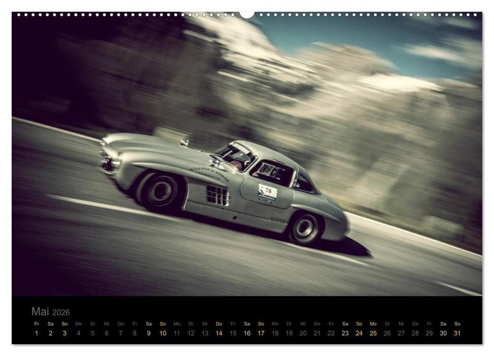 Mercedes Benz 300SL - Racing (CALVENDO Wandkalender 2026)