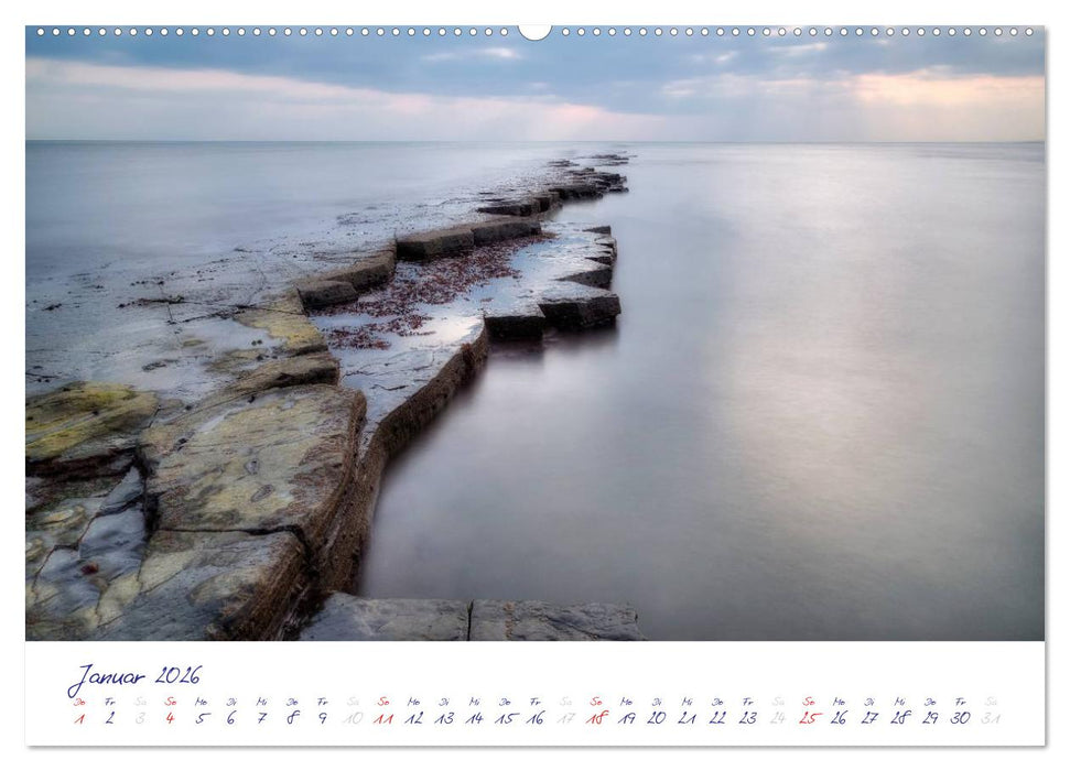 Jurassic Küste - Südengland (CALVENDO Wandkalender 2026)
