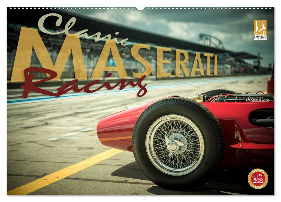 Classic Maserati Racing (CALVENDO Wandkalender 2026)