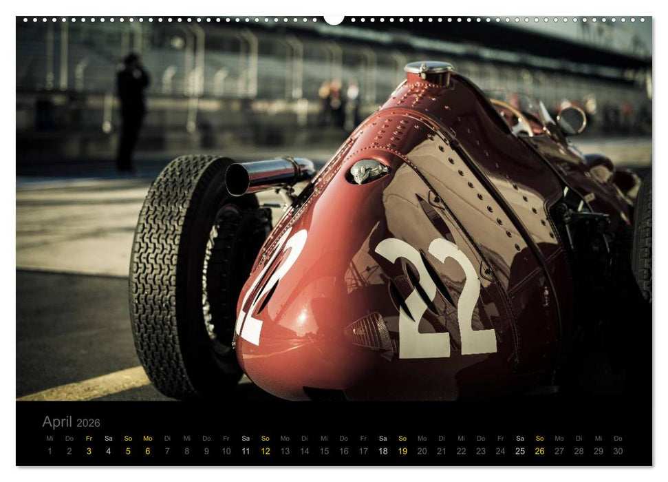 Classic Maserati Racing (CALVENDO Wandkalender 2026)