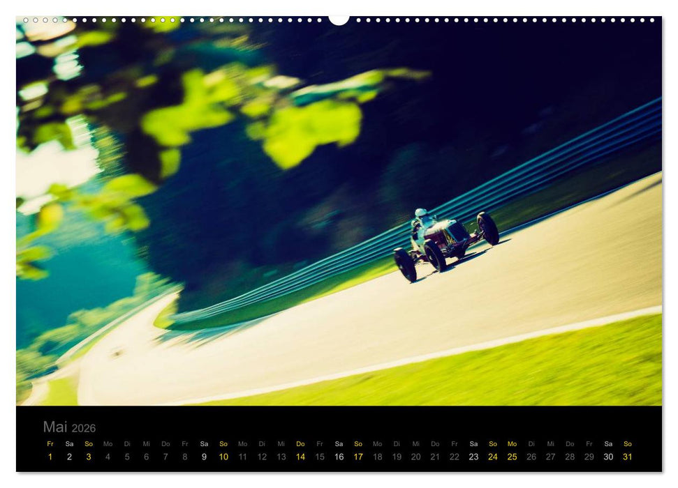 Classic Maserati Racing (CALVENDO Wandkalender 2026)