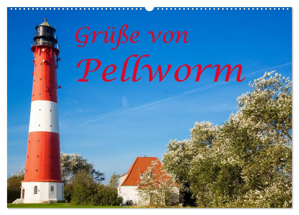 Grüße von Pellworm (CALVENDO Wandkalender 2026)