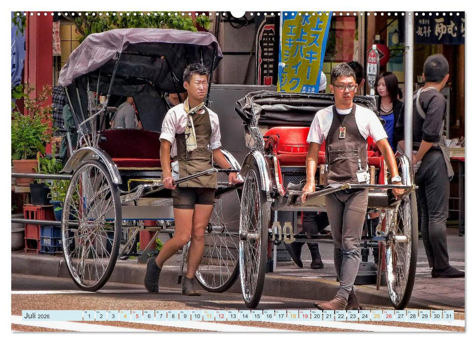 Japan - Hightech und Tradition (CALVENDO Premium Wandkalender 2026)