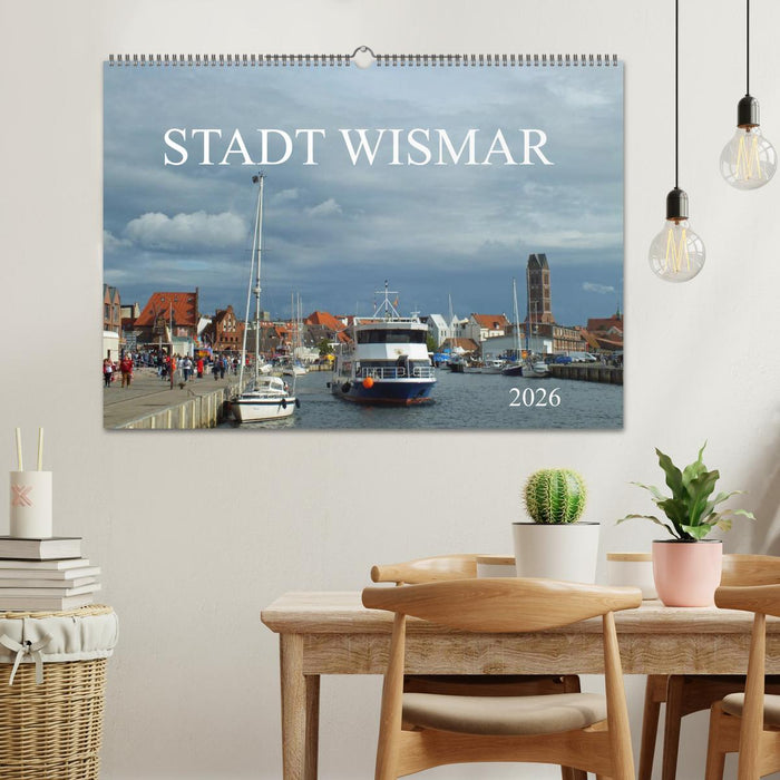 Stadt Wismar 2026 (CALVENDO Wandkalender 2026)