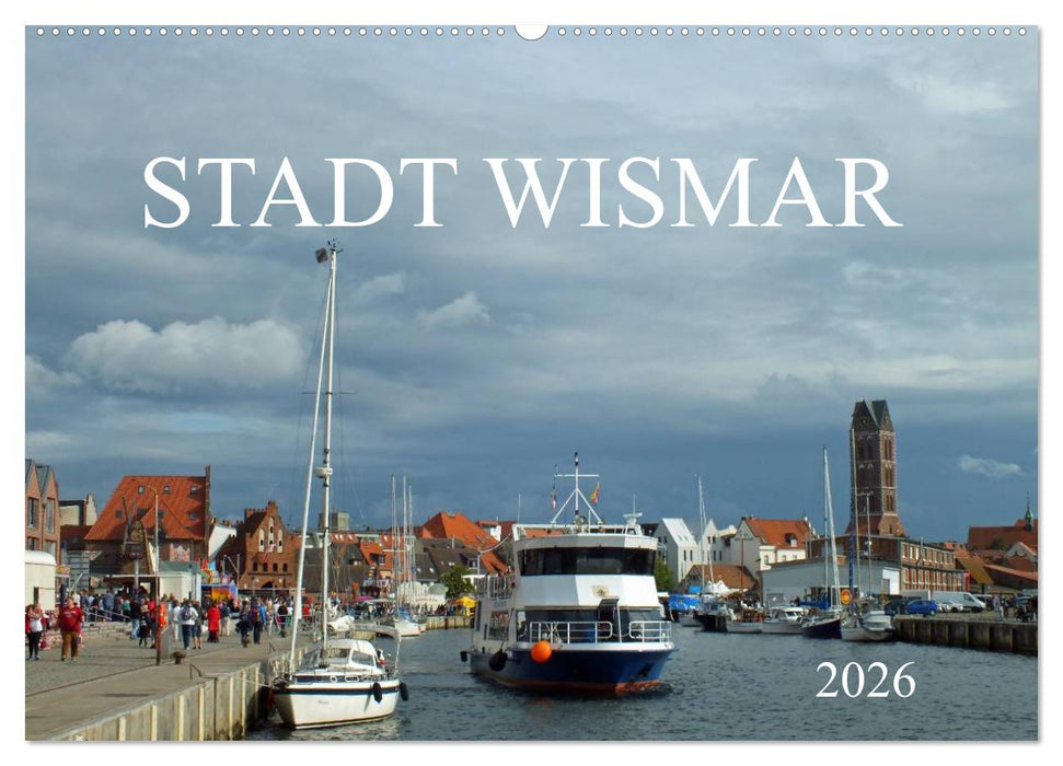 Stadt Wismar 2026 (CALVENDO Wandkalender 2026)