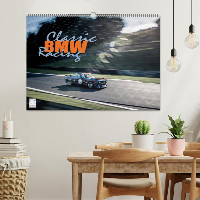 Classic BMW Racing (CALVENDO Wandkalender 2026)