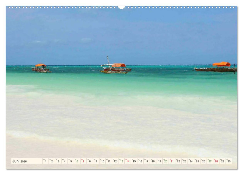 Ostafrikas Traumlandschaften. Kenia - Tansania - Sansibar - Äthiopien (CALVENDO Premium Wandkalender 2026)