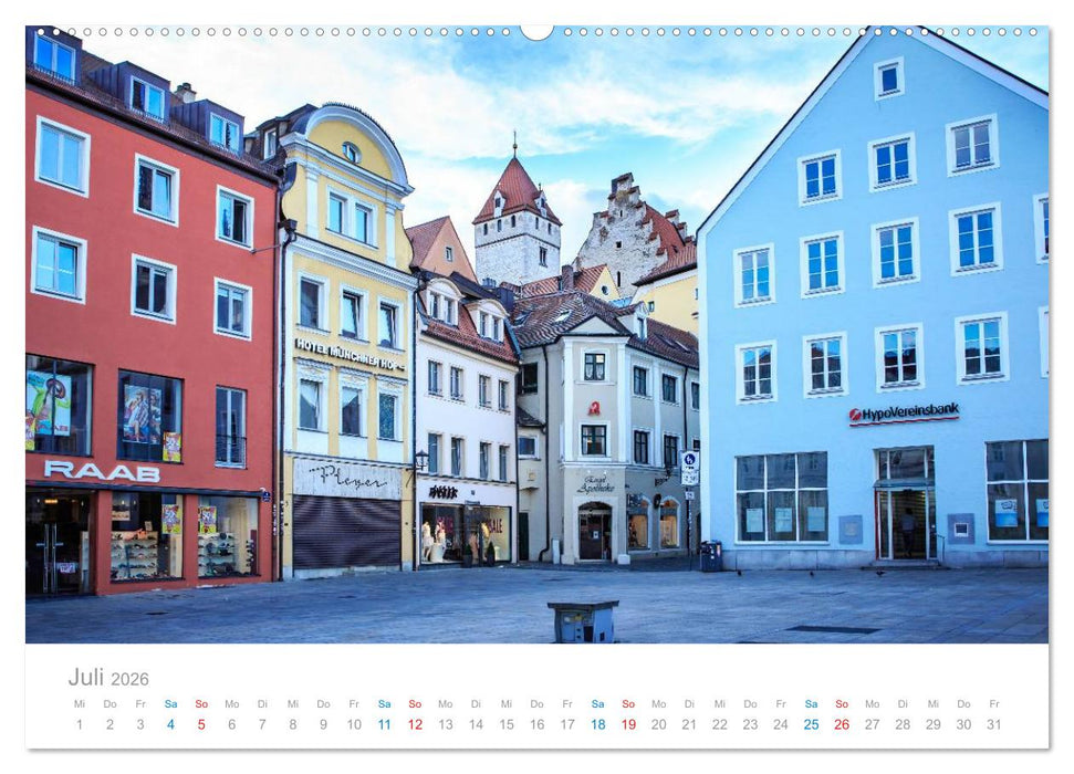 Regensburg - Welterbestadt an der Donau (CALVENDO Premium Wandkalender 2026)