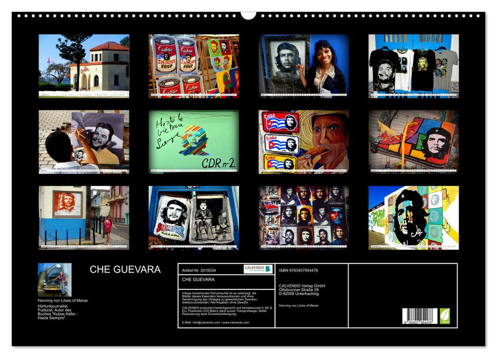 CHE GUEVARA (CALVENDO Wandkalender 2026)