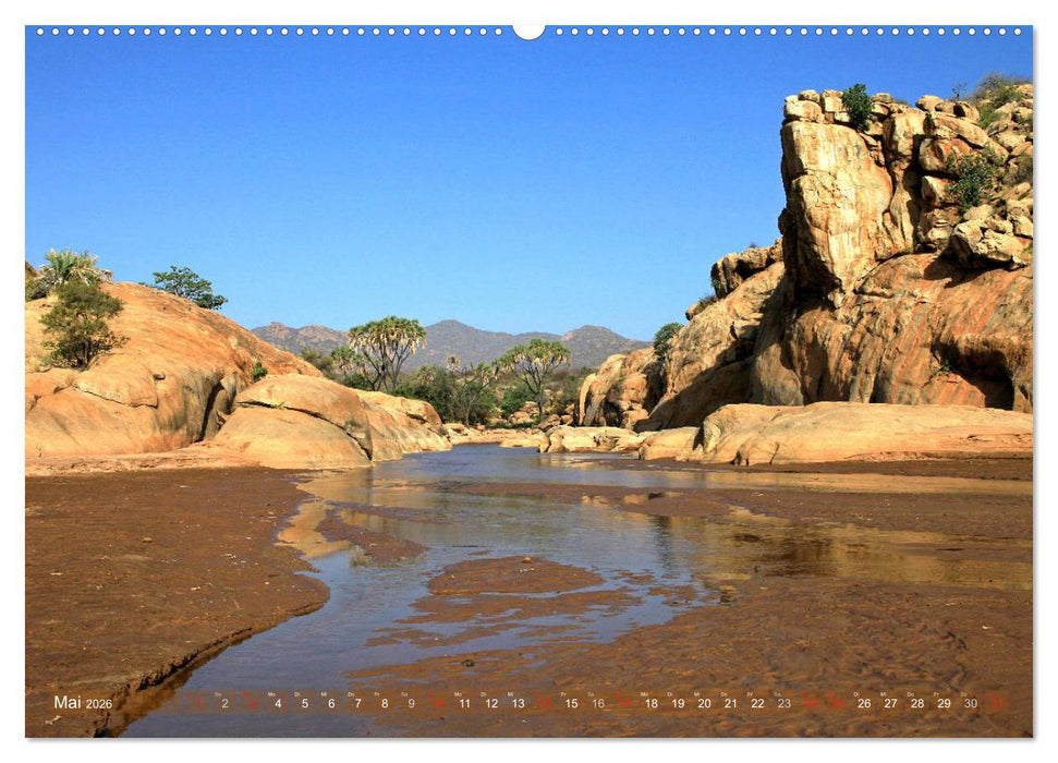 Traumlandschaften Kenia (CALVENDO Wandkalender 2026)