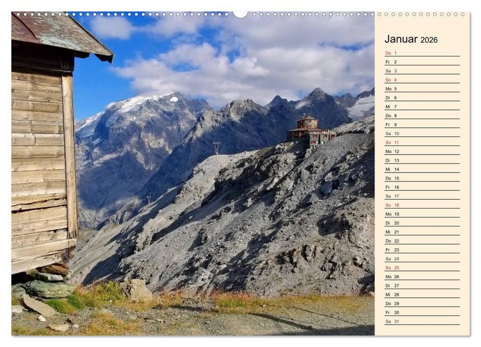 Südtirol - Zwischen Ortler und Dolomiten (CALVENDO Premium Wandkalender 2026)